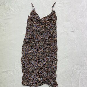 Astr Multicolor Floral Midi Dress